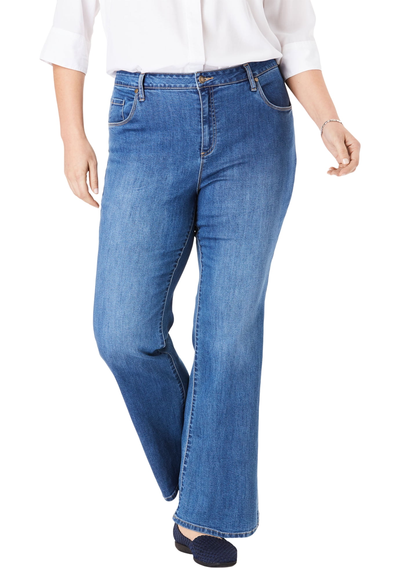 walmart plus size tall jeans