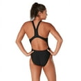 thumbnail image 2 of Speedo Women's One Piece Prolt Super Solid Pro Adult Swimsuit, Eco Team Black, Size 10/36, 2 of 3