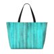 thumbnail image 2 of Disketp Turquoise Wooden2 Bolsa de Playa de Gran Capacidad, Bolso Impermeable y a Prueba de Arena para Mujer, Ideal para Playa, Piscina y Natación, 2 of 7