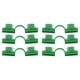thumbnail image 2 of 50 abrazaderas para invernadero, plástico PE, 2 cabezales, abrazadera de película para plantas, Clip para hojas de suelo para horticultura, 11mm/0,43 pulgadas, 2 of 14