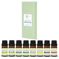 MantzNY 8PCS*10ML Essential Oils Set Lavender, Tea Tree, Peppermint, Orange, Eucalyptus, Lemongrass, Sandalwood, Vanilla Oils for Diffuser, Humidifier, Massage, Skin Care, Hair Care
