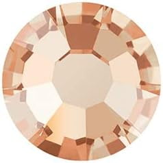 72pcs Preciosa VIVA12 Czech Crystal Flat Back SS30 Crystal Golden Honey 438 11 612 Rhinestones for Jewelry Making, DIY Crafts & Decoration