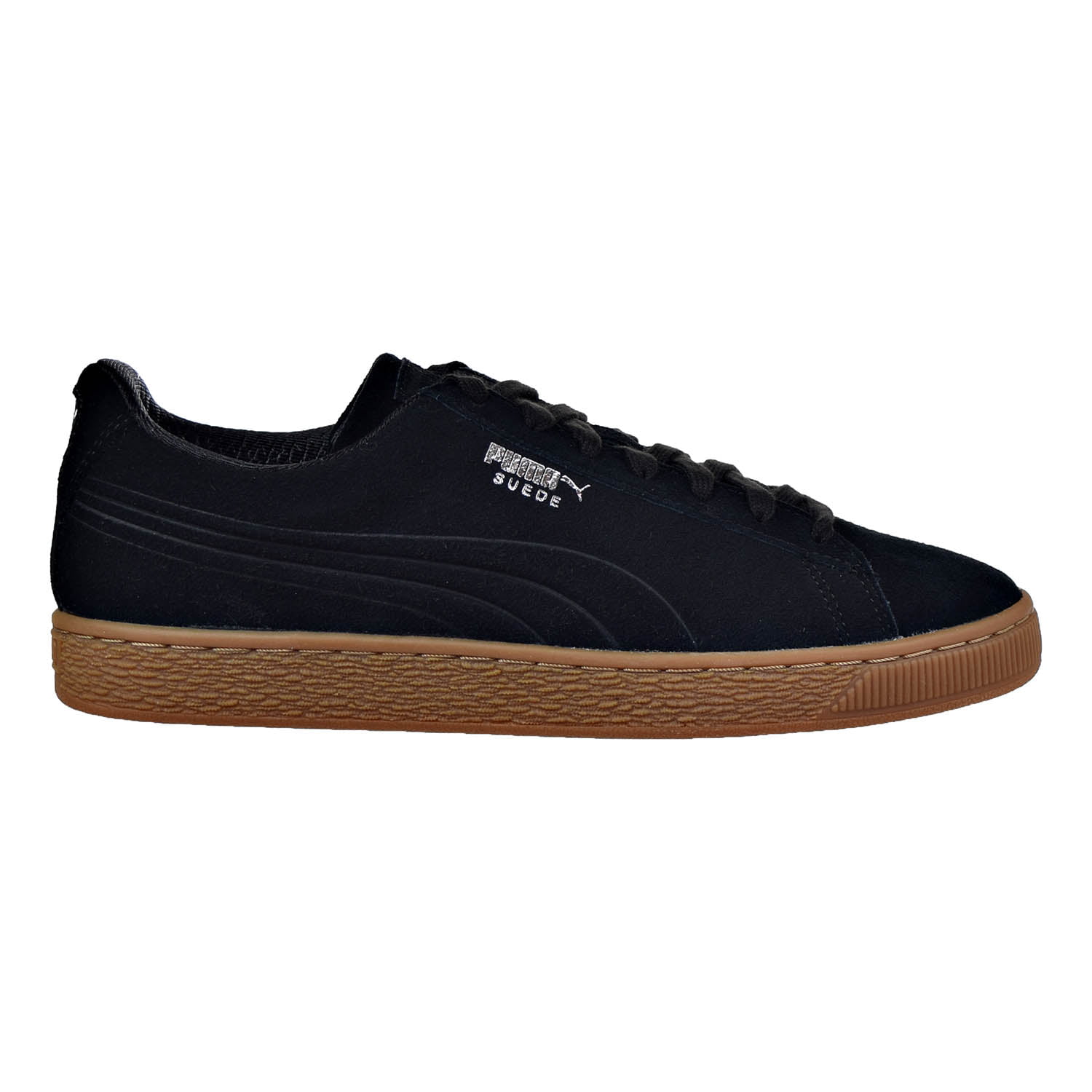 especificación Depender de máximo Puma Suede Classic Debossed Q4 Men's Shoes Puma Black/Glacier Grey 361098-02  - Walmart.com