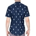 thumbnail image 5 of Visive Mens Big And Tall Short Sleeve Button Shirt, Printed Pineapple Shirts, 5 of 5