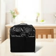 thumbnail image 2 of Stand Mixer Cover for KitchenAid 6-8 Quart,Waterproof Dust Protection Storage Bag with Pockets,Black Quilted Nylon,Compatible with Tilt-Head and Bowl Lift Models, 2 of 8
