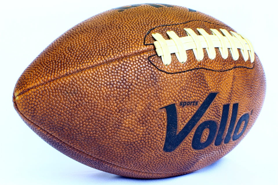 Oval American Football Ball Football Sport-12 Inch By 18 Inch Laminated ...