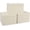 Beige, variant on Foldable Storage Bins with Lids, Decorative Storage Baskets, Large Storage Boxes for Home, Office, Bedroom, Closet, Blue, Medium, 4 Pack 14.6 x 9.5 x 9.5”