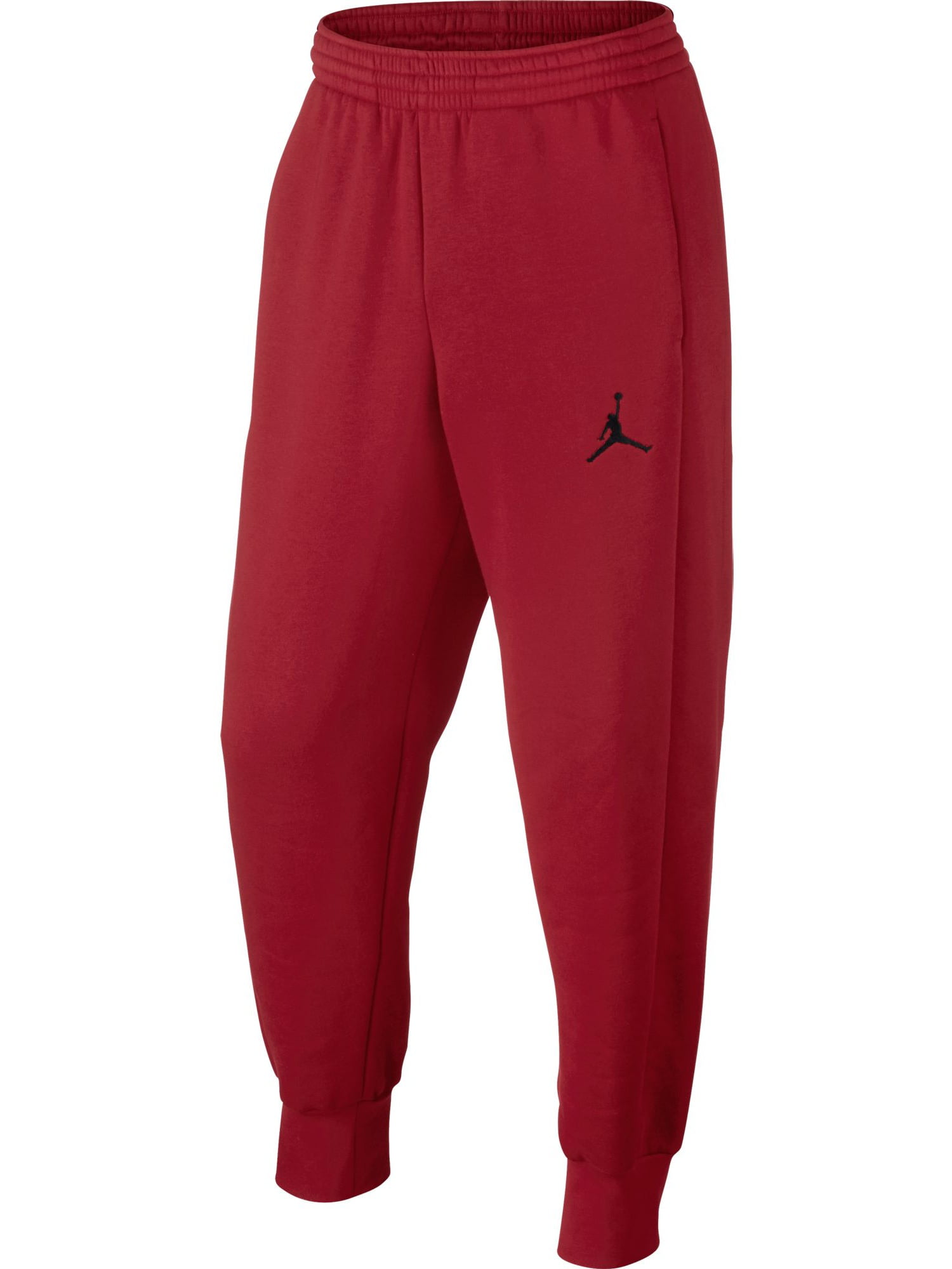 red and black jordan pants