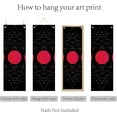 thumbnail image 4 of 5 Pieces Canvas Wall Art Moon Phase Prints Oxfor DIYd Cloth Astronomy Satellite Change Hanging Wall Decor Modern Artwork Painting for DIY Home Office Living Room Gallery Unframed 53 x 29.5 Inch, 4 of 9