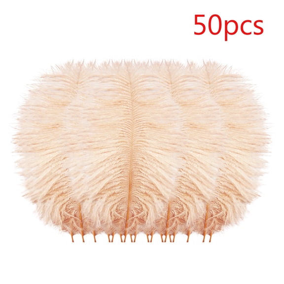 50 Pcs Colourful Plumage For Wedding Party Centerpieces Flower Arrangement Home Decoration Diy Middle Floating Plume Hair Clothing Craft Decoration Plumage