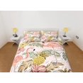 thumbnail image 2 of Flamingo Juego de Funda Nórdica Colcha lindo, Tropical Tema Dormitorio Ropa de Cama y, 2 of 4