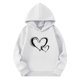 thumbnail image 3 of Sudaderas con capucha para niños y niñas, sudaderas casuales de manga larga, lindas sudaderas de gran tamaño con bolsillo de polar, chaquetas para niñas, 3 of 4