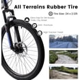 thumbnail image 6 of Ambifirner High Timber Mountain Bike for Adult 26 Inch Wheels, 21 Speeds, Front Suspension, Aluminum and Steel Frame Options, 6 of 9