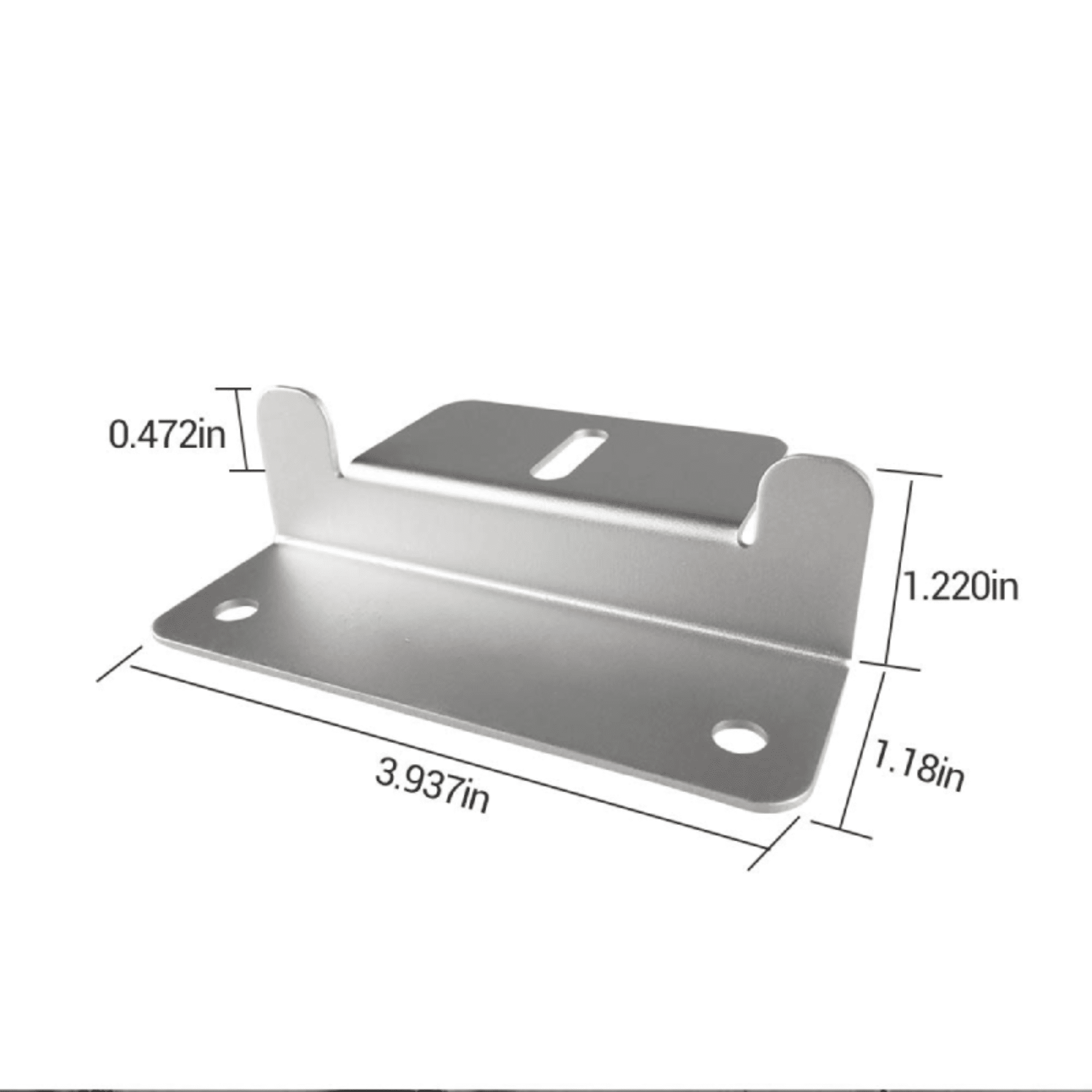 4 Sets of Solar Panel Mounting Z Brackets Lightweight Aluminum Corrosion-Free Construction for RVs, Trailers, Boats, Yachts, Wall and Other Off Gird Roof Installation