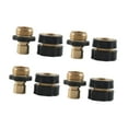 thumbnail image 2 of 4x 3/4 Manguera de jardín conector rápido Multipropósito Anti reemplazo de agua de fuga, Conector adaptador de manguera de jardín, 2 of 8
