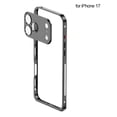 thumbnail image 1 of Metal Bumper Frame Case with Metal Lens Cap ForApple Max 17 17 Pro 17Air, 1 of 8