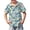 #A15-Turquoise, variant on Abcomgle Boys Short Sleeve Button Down Shirt Size 10-12 Button Down Short Sleeve Boys Beach Shirt Cartoon Palm Tree Print Holiday Boys Dress Shirt,Dark Blue,7-8Years