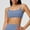 Light Blue, variant on Women's Thin Strap Sports Bra with Shock-absorbing Support for Yoga, Running, Fitness and Gym Workouts Green 6
