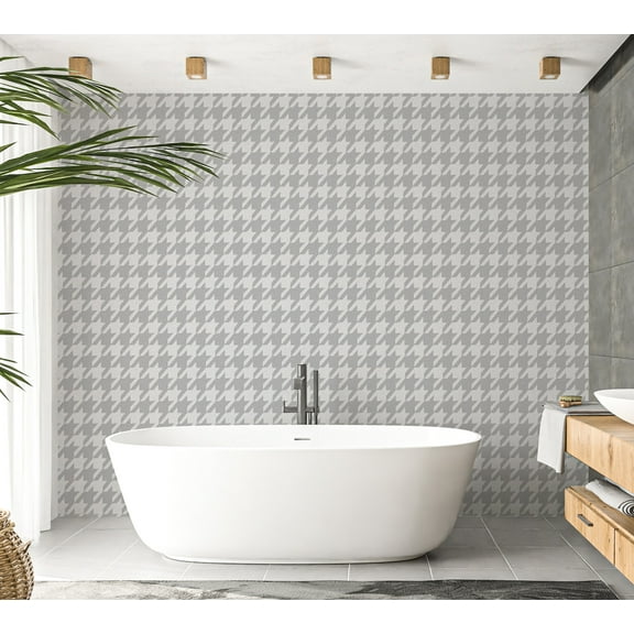 Tiptophomedecor Abstract Wallpaper Wall Mural - Dogtooth Check
