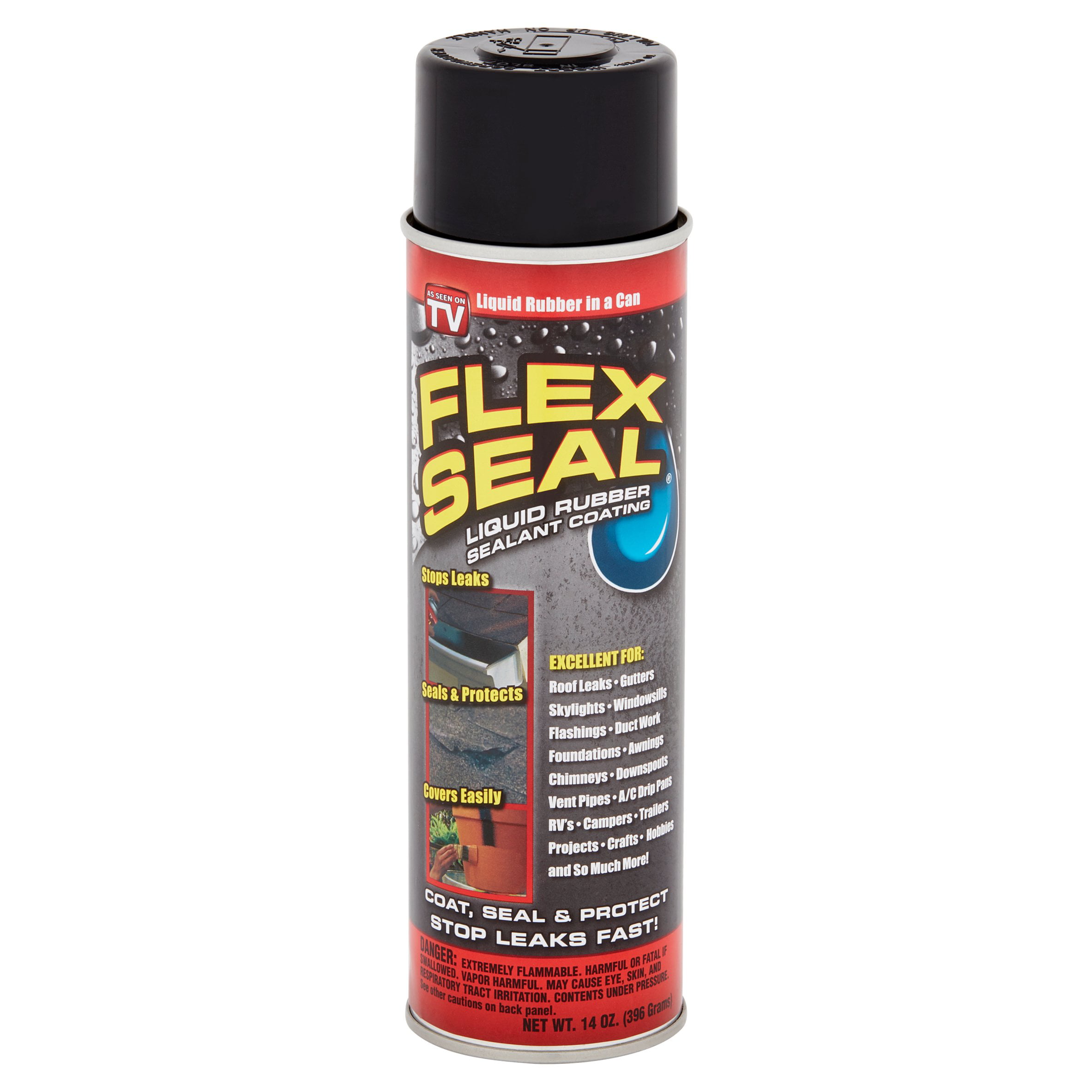 As Seen on TV Flex Seal Rubber Sealant Spray 14 oz Walmart