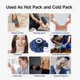 thumbnail image 5 of FORICOM Reusable Ice Pack for Injuries, 11" Hot Cold Therapy Bag for Pain Relief, Swelling, Muscle Aches, Sprains & First Aid, 5 of 6