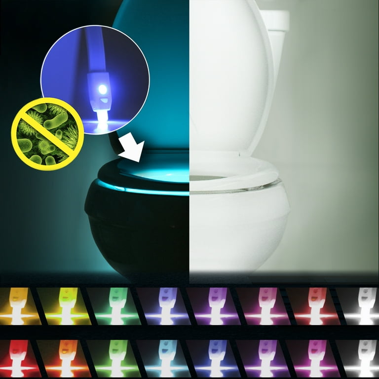 Illumibowl  Toilet light, Toilet night light