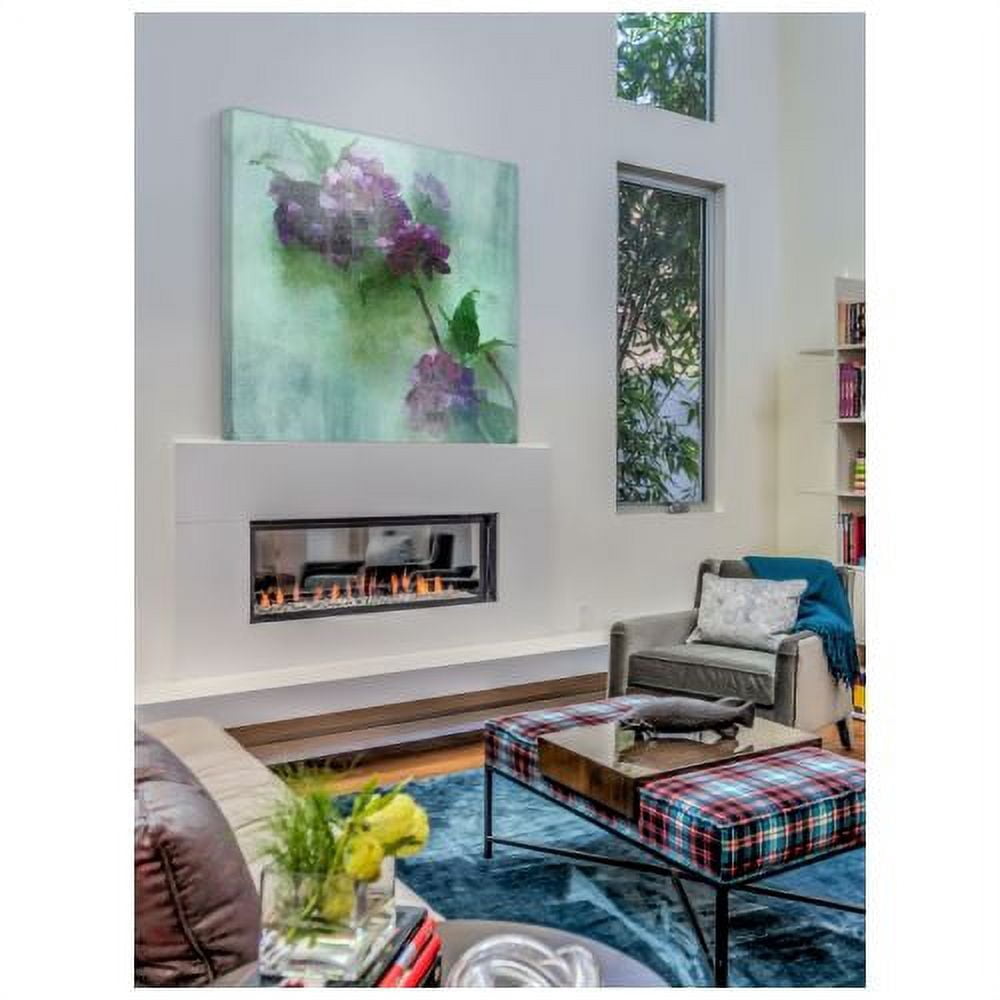 "Purple Sensation 3" Painting Print on Wrapped Canvas