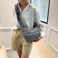 thumbnail image 4 of Bolso Mujer Bubble Cloud Sólido Acolchado Acolchado Big Purse Bolsas De Viaje Gris, 4 of 5