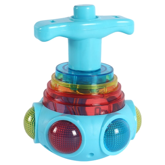 Bookk Rotating Flashing Light Up Music Flashing Rotating Multicolour Top Light Up Led Shining Music Musical Flashings Lights For Kids Boys Girls Rotating Top