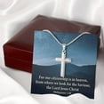 thumbnail image 4 of Scripture Card Philippians 3:20 Cross Card Necklace w Stainless Steel Pendant Religious, 4 of 20
