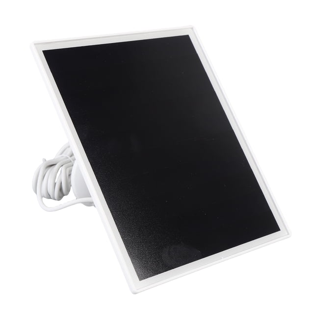 Panel De Carga Solar Para Cámara De Seguridad, Panel Solar Para Cámara De Seguridad De 2 Piezas Con Cable De 9,8 Pies Para Reemplazo
