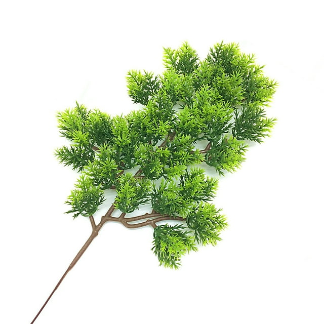 4PCS Display Plant Coration Pine Branches Bonsai Simulation Plants Decorative Desktop Layout Decoration Artifivcal Flower