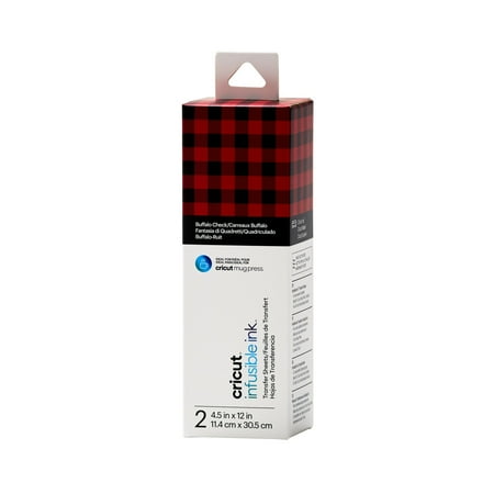 UPC: 0093573834608 | Cricut® Infusible Ink Transfer Sheets (2 ct)  Buffalo Check  4.5  x 12