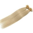 thumbnail image 4 of SEGO U Tip Hair Extensions Pre Bonded Fusion Hairpieces 100% Remy Human Hair U-tip Nail Tipped Keratin Glue Stick Microlink Blonde Hair Extension for Women 200 Strands, 4 of 8