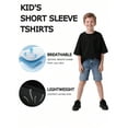 thumbnail image 5 of Halloween Vibes Pumpkin Wearing Bow Patterned Novelty Graphic Kid T-Shirt Casual  Style With 100% Cotton Fabric,Suitable for Boys And Girls,Size From 3T-13Y,Ideal Gift for Kids, 5 of 5