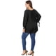 thumbnail image 5 of BluTop Cuello Redondo Mangas Raglán TalExtPaMujer Negro XXL, 5 of 7