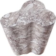 thumbnail image 6 of Meridian Furniture Monza Brown Indoor/Outdoor Concrete Marble Finish End Table, 6 of 9