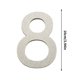 thumbnail image 2 of Placas de Matrícula Acrílicas Plateadas de 10 Cm para Una Decoración Moderna y Elegante., 2 of 2