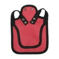 thumbnail image 1 of Silla de montar para pollo, protector de aves de corral para espalda y costados con hebillas de Metal, ropa Oxford con correa ajustable, delantal para Rojo, 1 of 8