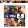 thumbnail image 3 of putnchl Halloween Pattern Paper Set, Decorative Paper For Card Making, Crafting, Scrapbooking, Decoration, 3 of 5
