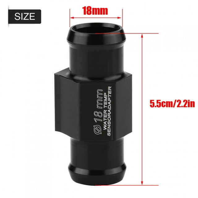Water Temp Joint Pipe, Easy To Install Water Temp Adapter, Thermal Conductivity Fine Workmanship Long Lasting Gloss For Car Maintenance Worker