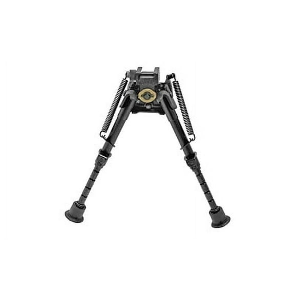 Harris Engineering Notch Picatinny Sporting BiPod with Hinged Base, 6-9 in, Black
