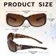 thumbnail image 4 of Gafas de Sol LVIOE Polarizadas con Decoración de Mariposa para Mujeres, 4 of 5