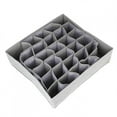 thumbnail image 5 of 30 Grids Folding Underwear Storage Box Divider Organizer Socks Container, 5 of 8