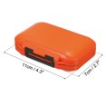 thumbnail image 2 of Unique Bargains Waterproof Fishing Lure Box, Two-Sided Plastic Fish Tackle Bait Small Case Storage Container, Orange, 2 of 5