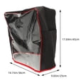 thumbnail image 5 of HOOWIFFY Stand Mixer Cover with Pocket and Loop Black Oxford Cloth Protective Kitchen Case, 5 of 6
