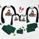 thumbnail image 1 of Conjuntos de pijamas navideños familiares a juego Grinch 2024, pijama de Grinch con parte superior y pantalones de pijama a cuadros, pijama de Grinch para niños y adultos para la familia, Hombres L, 1 of 6