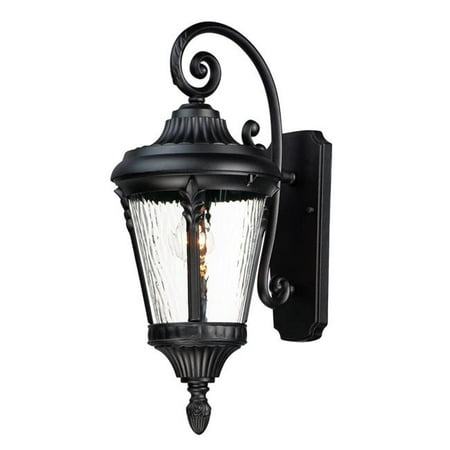 

Maxim 3054WGBK 22 in. Sentry 1 Light Black Outdoor Wall Mount