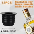 thumbnail image 3 of Paquete de 12 Adaptadores de Vertedor para Licor, Picos Vertedores para de Licor de Cuello Grande, para con Alcohol de Hasta 25 mm de Cuello, 3 of 4