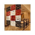 thumbnail image 5 of Hanging Room Divider Decorative Screen Panels Made of PVC Room Divider Panels for Living Room Bedroom Office Restaurant, 5 of 8